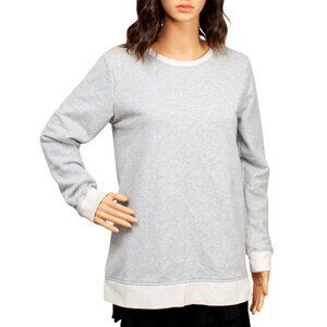 Land's End Light Gray Sweatshirt Small NWOT